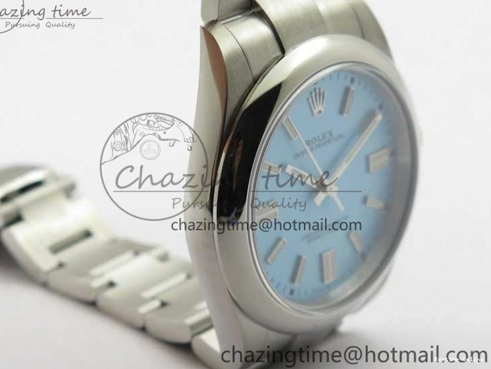 0520 GoodFit Oyster Perpetual 41mm 124300 BP Maker Best Edition Tiffany Blue Dial on SS Bracelet 2691